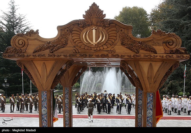 تصاویر: استقبال رسمی از نخست‌وزیر ارمنستان