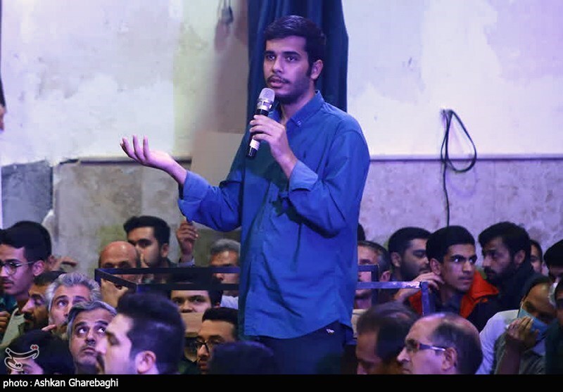 تصاویر: جلسه پرسش و پاسخ در هیئت ثارالله زنجان با حضور سخنگوی دولت