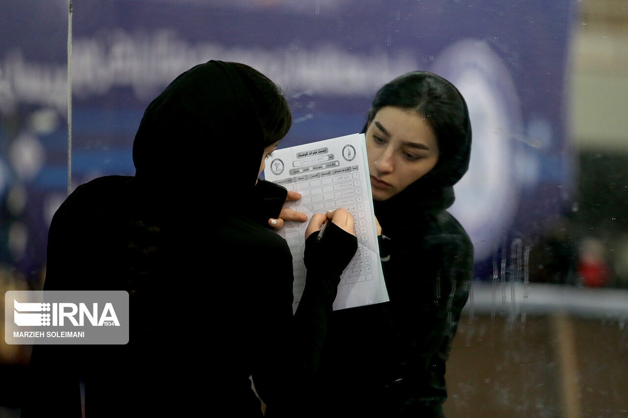 تصاویر: لیگ کاراته زنان
