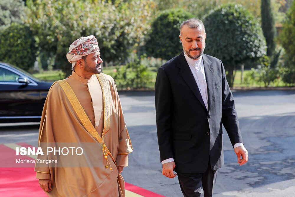 تصاویر: دیدار وزیر امور خارجه عمان با امیر عبداللهیان