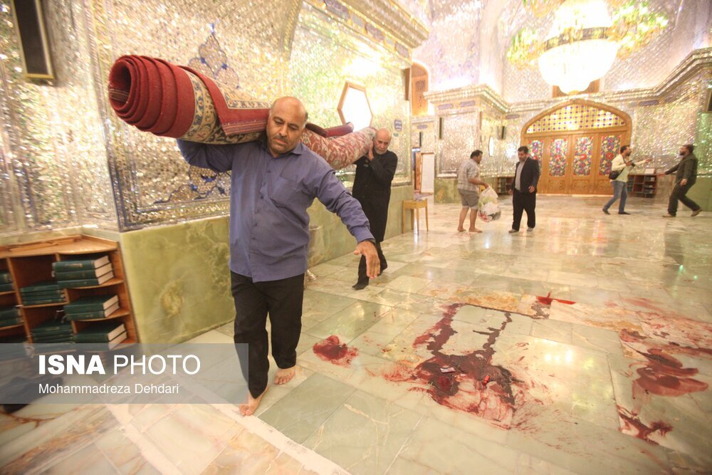 تصاویر: حمله تروریستی به حرم شاهچراغ (ع)