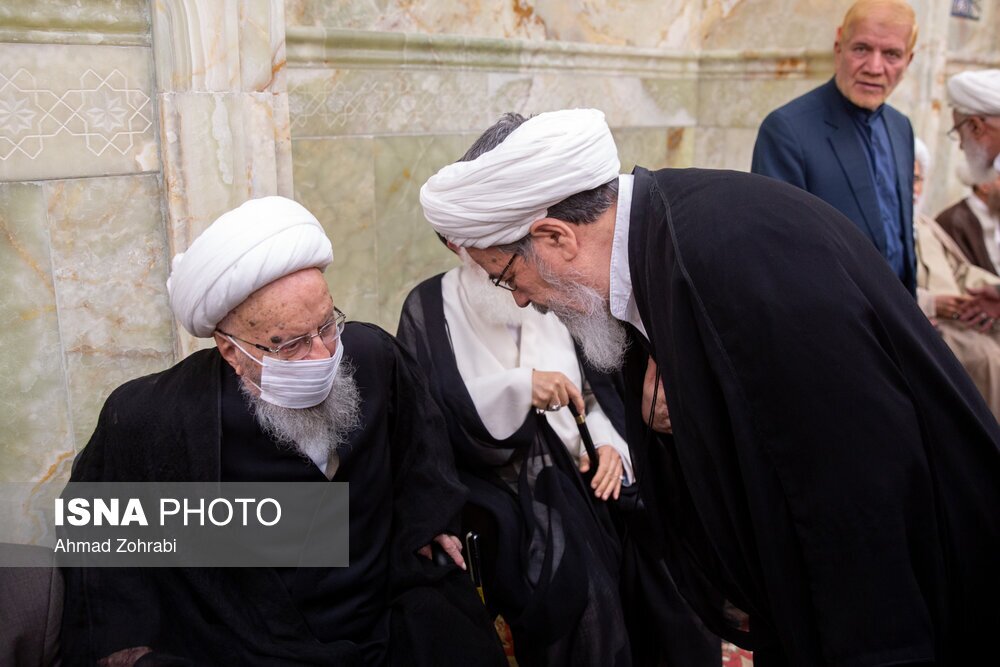 تصاویر: مراسم بزرگداشت شهدای حرم حضرت شاهچراغ(ع) در قم