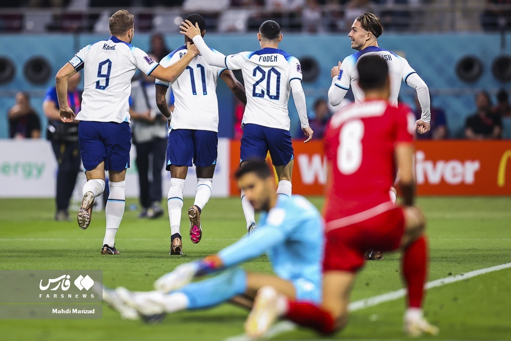 تصاویر: جام جهانی ۲۰۲۲؛ ایران ۲ - ۶ انگلیس