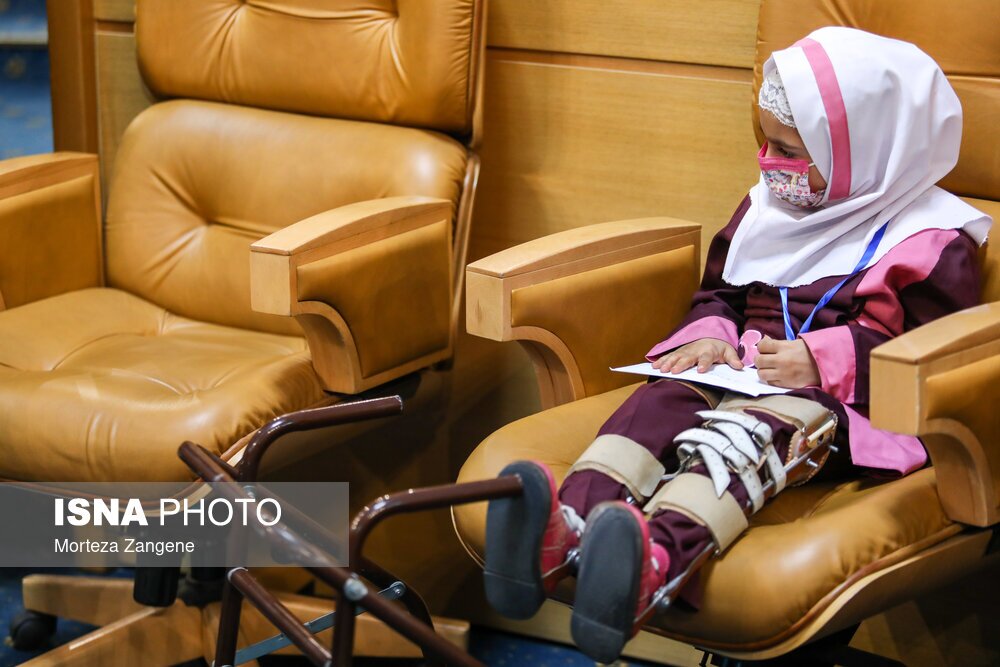 تصاویر: مراسم گرامیداشت «روز جهانی افراد دارای معلولیت» با حضور رییس جمهور