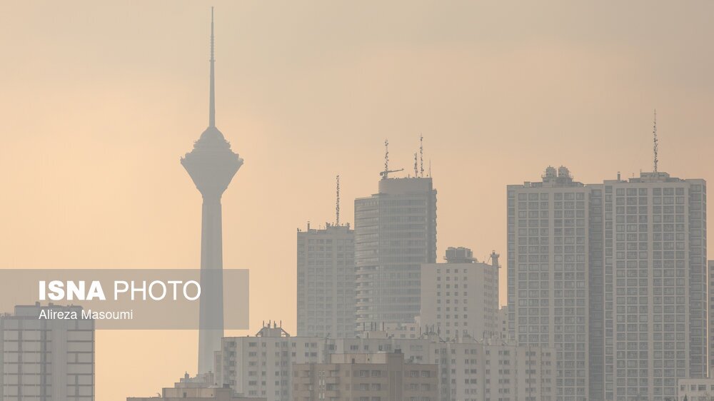 تصاویر: هشدار نارنجی برای هوای تهران