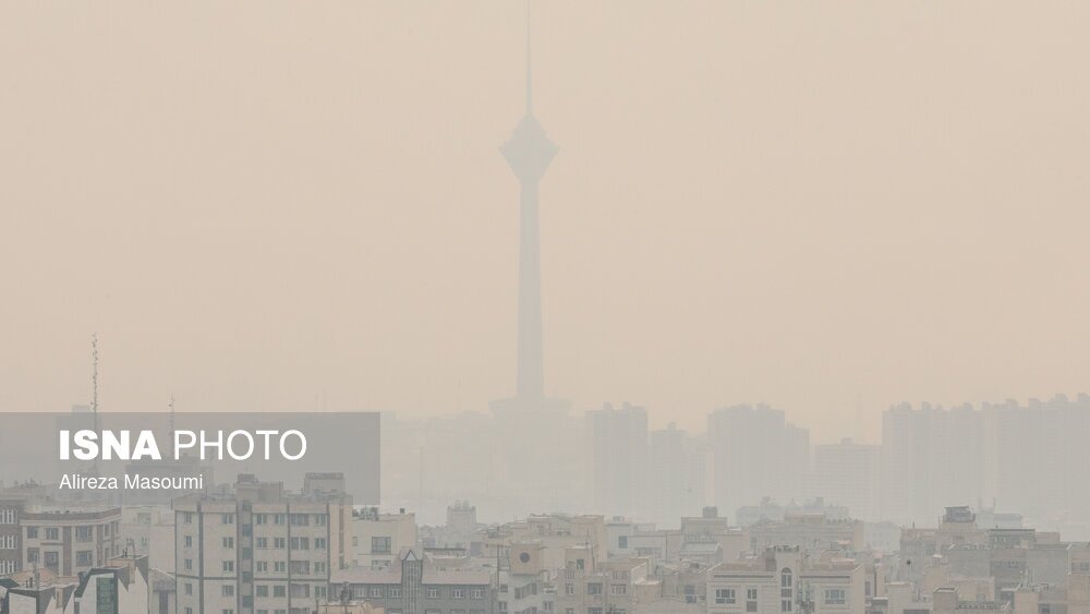 تصاویر: هشدار نارنجی برای هوای تهران