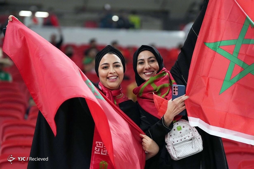 تصاویر: بازی پرتغال و مراکش