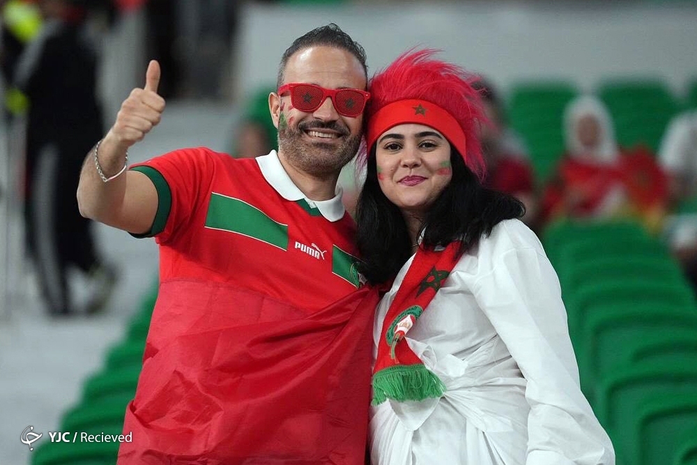 تصاویر: بازی پرتغال و مراکش