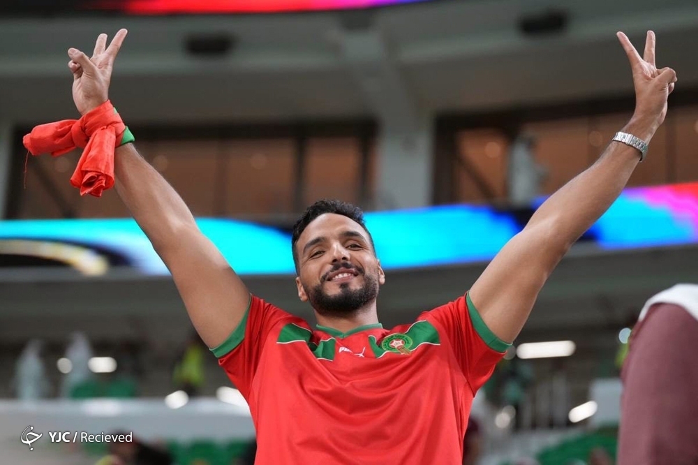 تصاویر: بازی پرتغال و مراکش