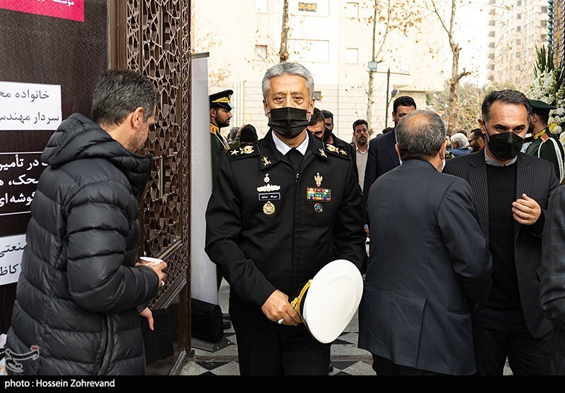 تصاویر: مراسم ترحیم رستم قاسمی