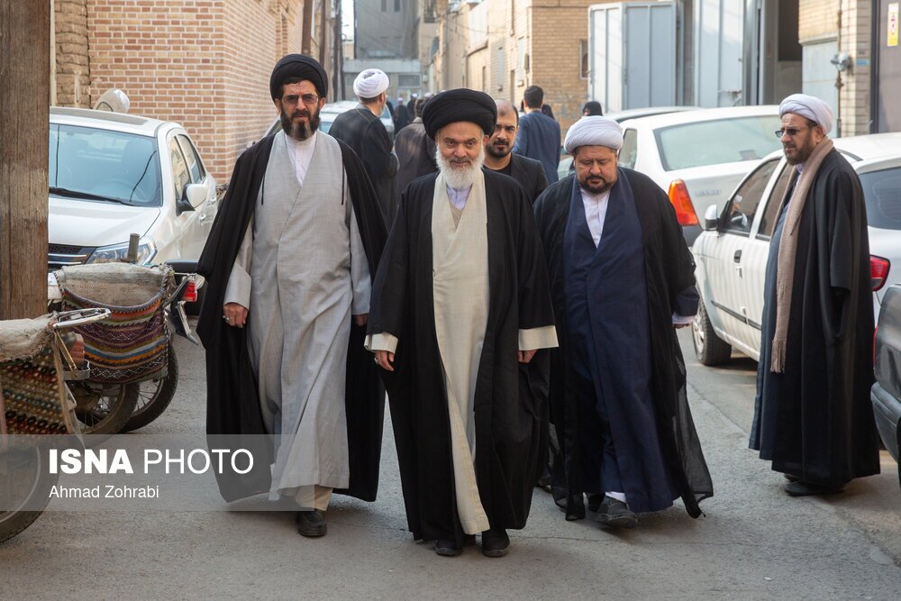 تصاویر: حضور علما و روحانیون برای عرض تسلیت رحلت آیت الله روحانی - قم