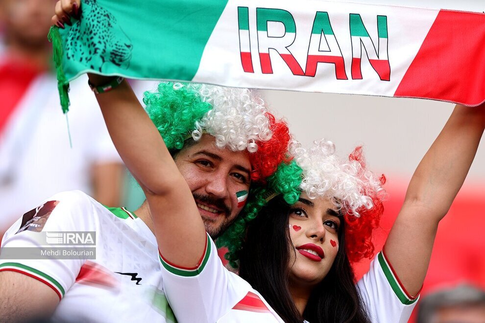 تصاویر خبرگزاری دولت از هوادران ایران در قطر