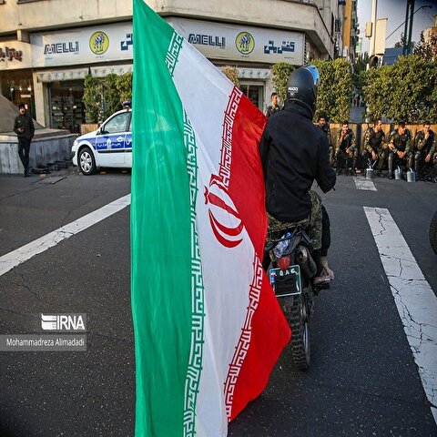 تصاویر: شادی نیرو‌های یگان ویژه پس از برد تیم ملی