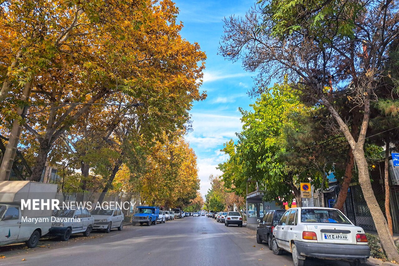 تصاویر: حال و هوای پاییزی بجنورد