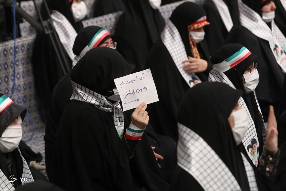 تصاویر: دیدار جمعی از بسیجیان سراسر کشور با مقام معظم رهبری