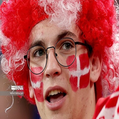 تصاویر: جام جهانی ۲۰۲۲؛ فرانسه و دانمارک