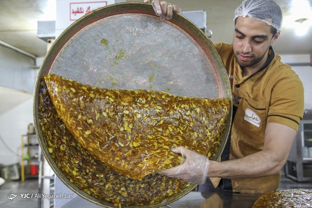 تصاویر: کام شیرین با حلوا مسقطی لاری
