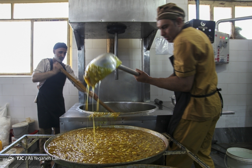 تصاویر: کام شیرین با حلوا مسقطی لاری