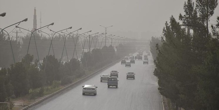 وزش باد خیلی شدید و خیزش گرد و خاک در تهران