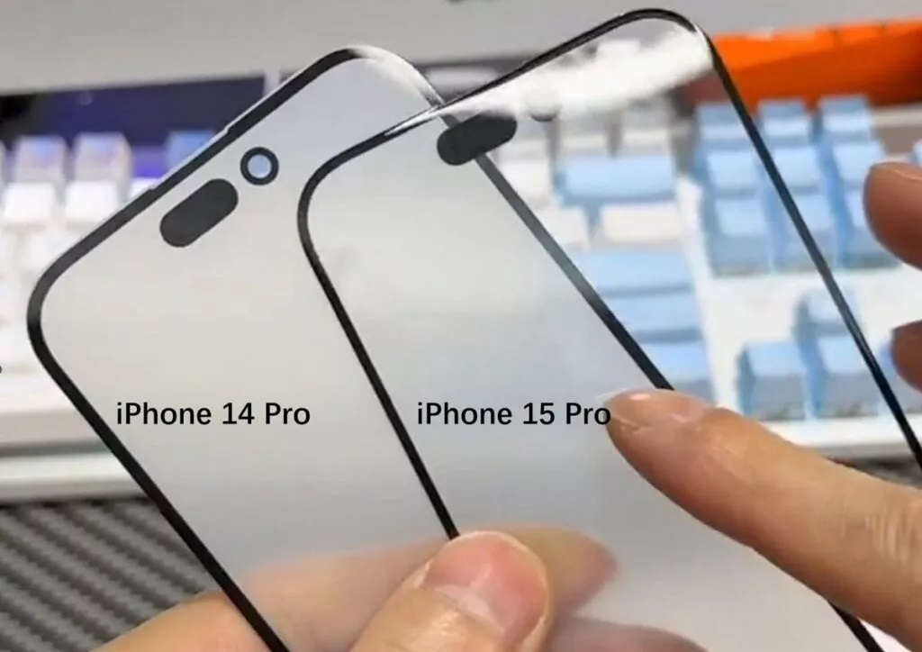 تصاویری از حاشیه بسیار باریک اطراف نمایشگر آیفون 15 پرو مکس فاش شد