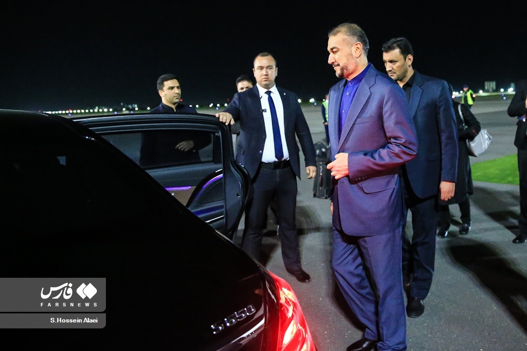 تصاویر: امیرعبداللهیان راهی سمرقند شد