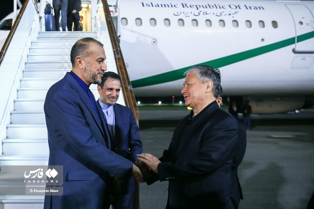 تصاویر: امیرعبداللهیان راهی سمرقند شد