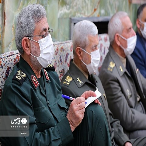 تصاویر: دیدار فرماندهان و مسئولان ارشد نیرو‌های مسلح با مقام معظم رهبری