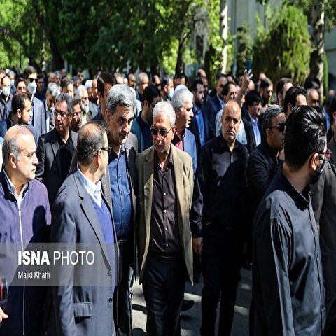 تصاویر: مراسم تشییع پیکر عماد افروغ