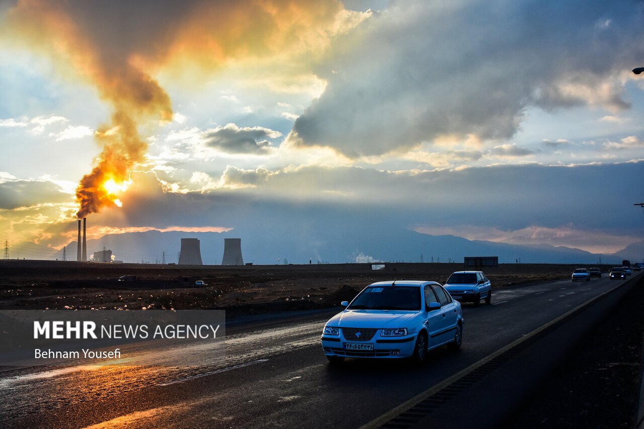 تصاویر: مازوت سوزی نیروگاه اراک