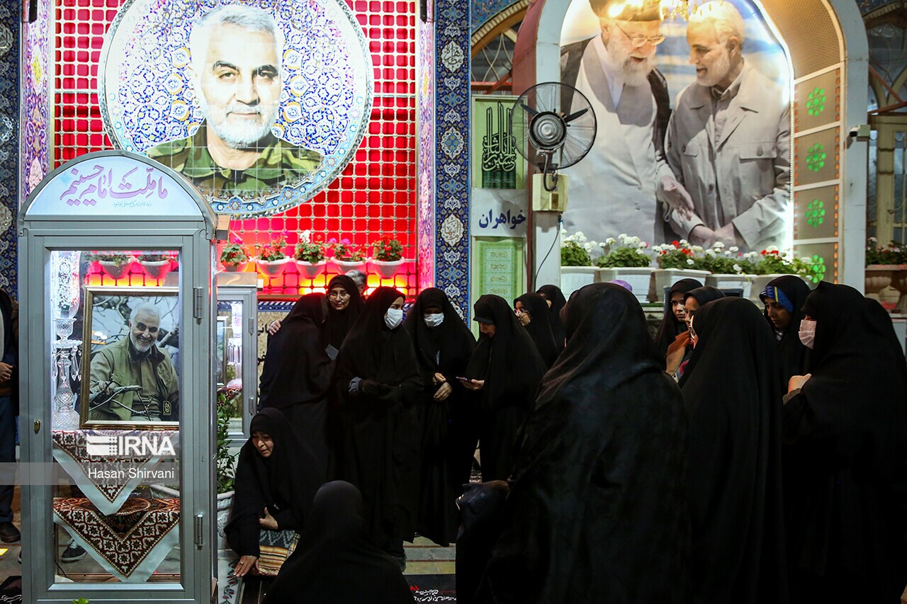 تصاویر: گلزار شهدای کرمان پس از خاکسپاری شهدا