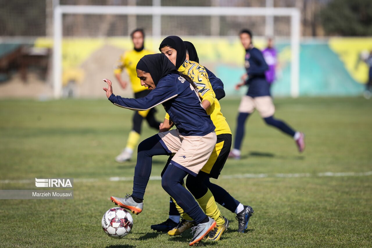 تصاویر: لیگ برتر فوتبال بانوان؛ «سپاهان» و «خاتون بم»