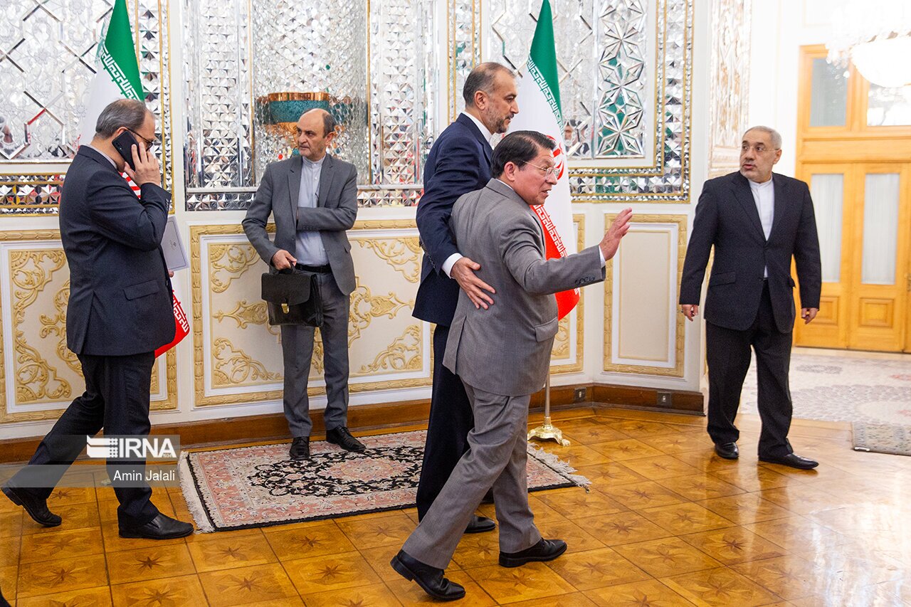 تصاویر: دیدارهای وزیر خارجه