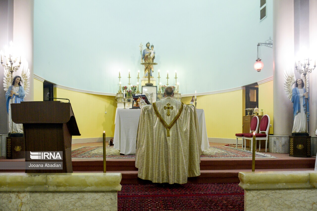 تصاویر: مراسم میلاد مسیح (ع)