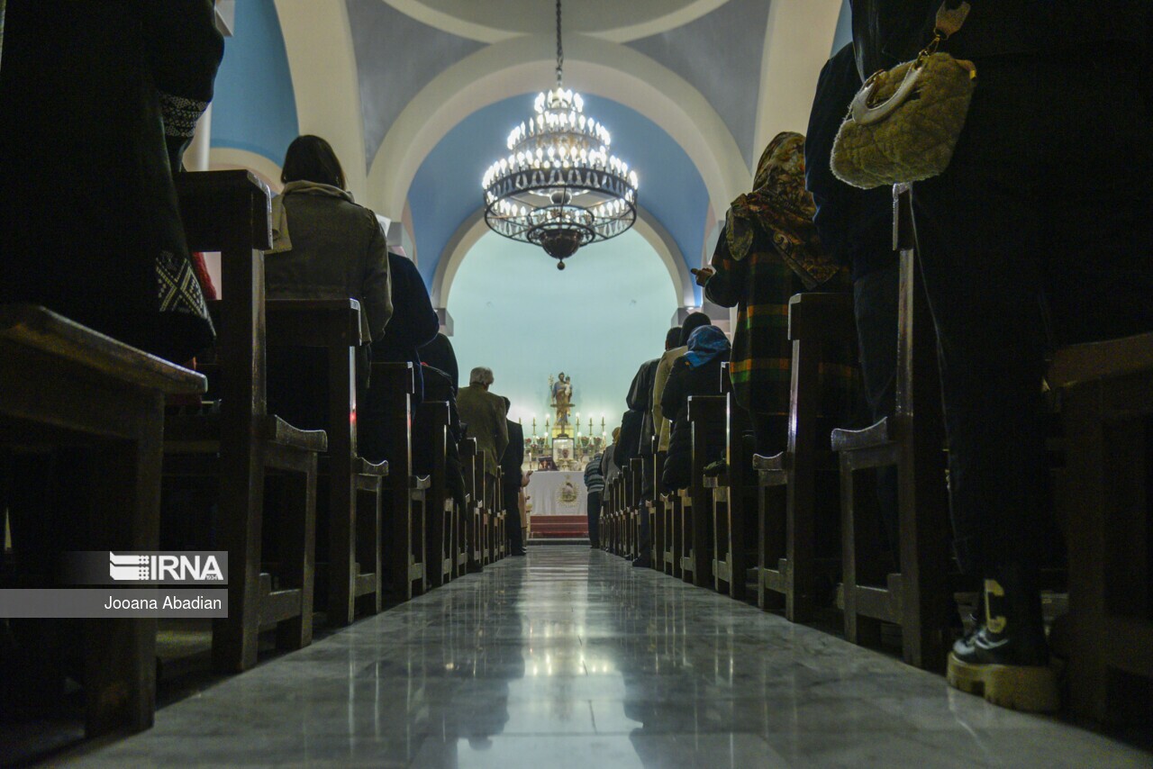 تصاویر: مراسم میلاد مسیح (ع)