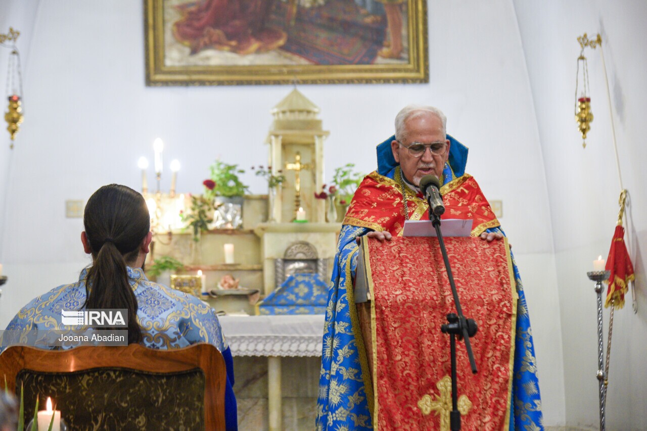 تصاویر: مراسم میلاد مسیح (ع)