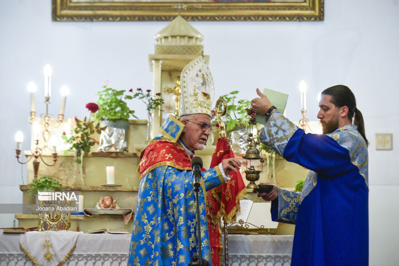 تصاویر: مراسم میلاد مسیح (ع)