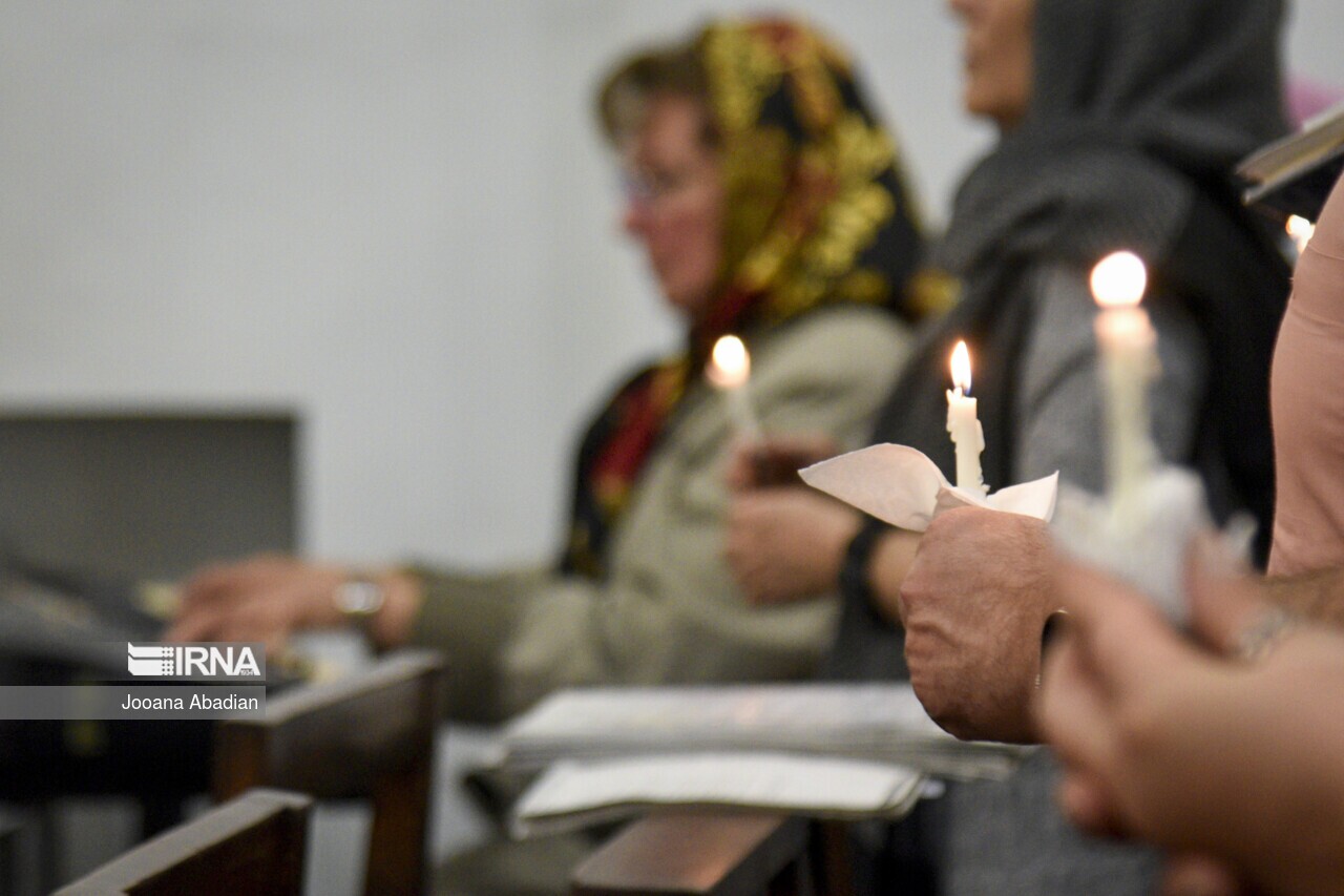 تصاویر: مراسم میلاد مسیح (ع)