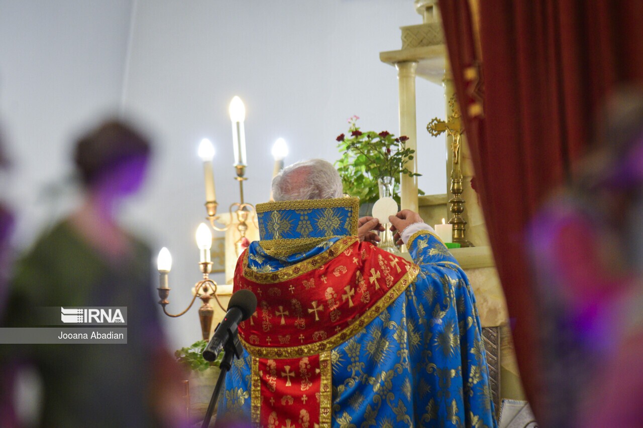 تصاویر: مراسم میلاد مسیح (ع)