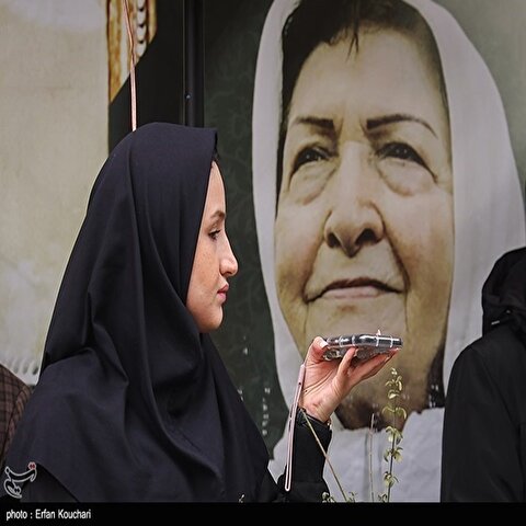 تصاویر: مراسم تشییع پیکر «توران مهرزاد»