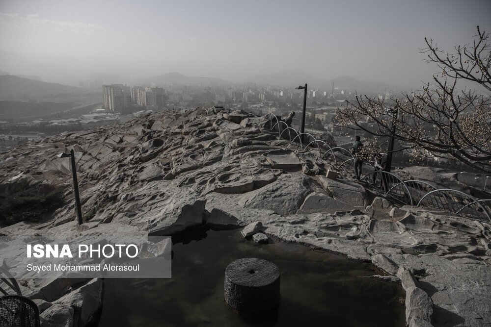 تصاویر: مشهد در آلوده‌ترین روز سال