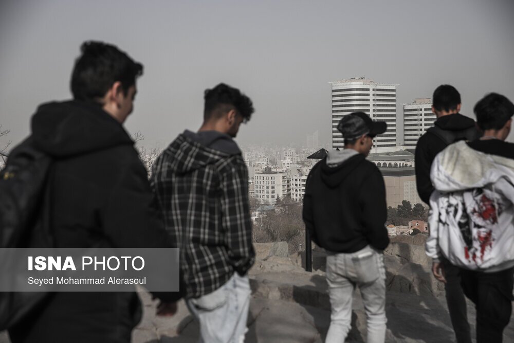 تصاویر: مشهد در آلوده‌ترین روز سال