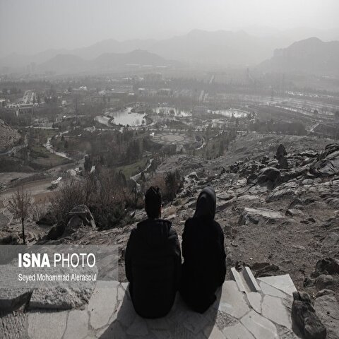 تصاویر: مشهد در آلوده‌ترین روز سال