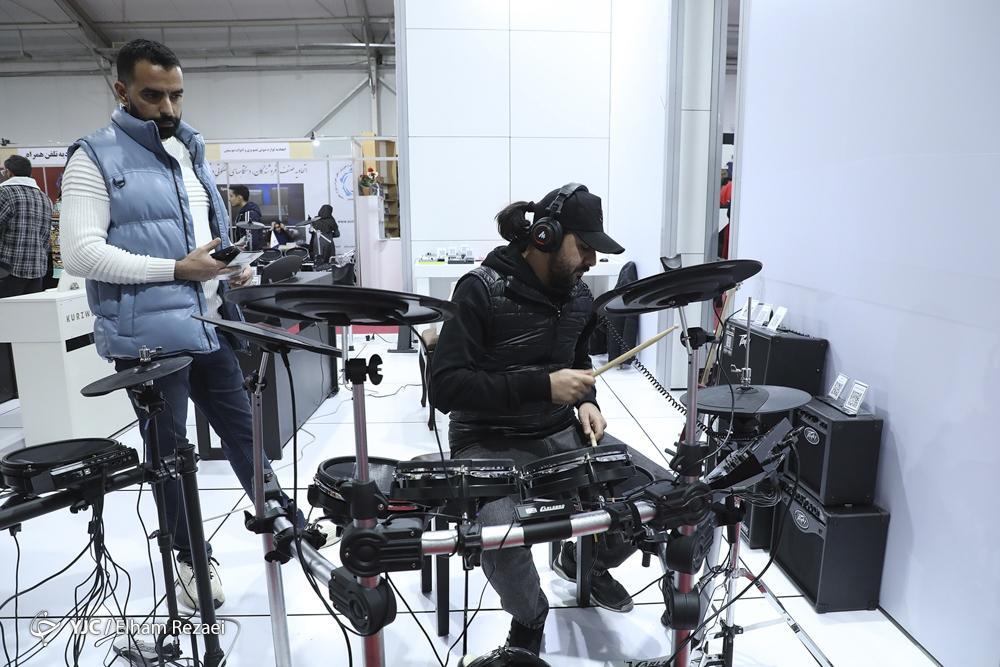 تصاویر: نخستین نمایشگاه «صنعت موسیقی» کشور