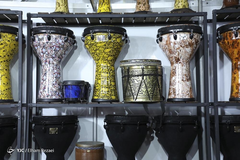 تصاویر: نخستین نمایشگاه «صنعت موسیقی» کشور