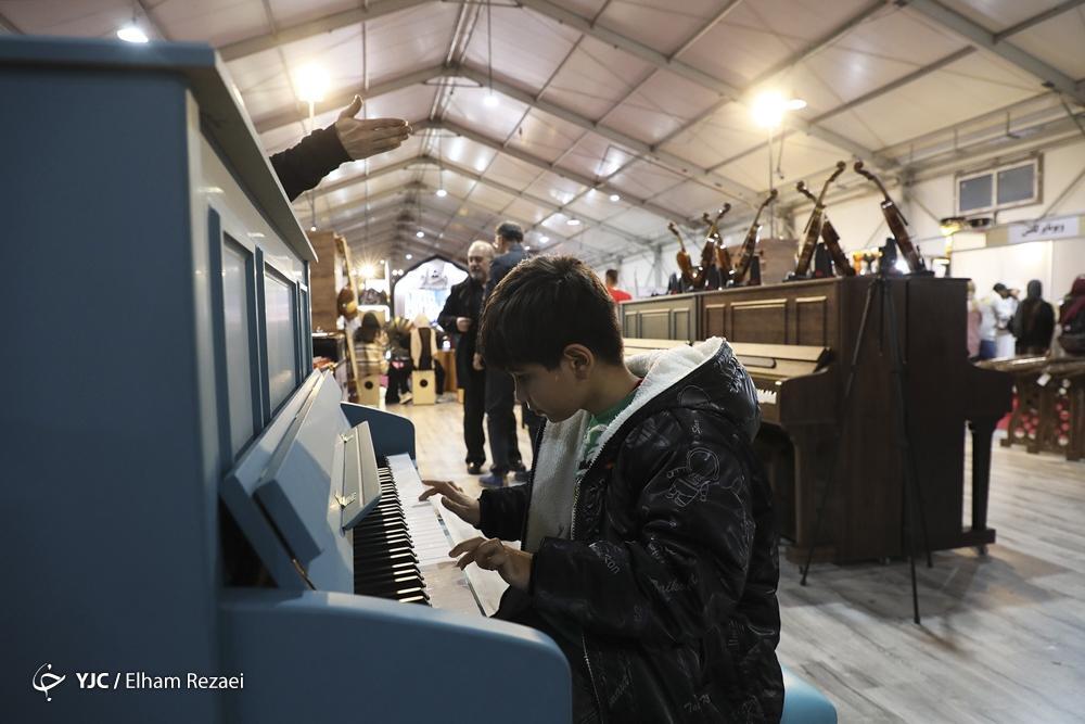 تصاویر: نخستین نمایشگاه «صنعت موسیقی» کشور