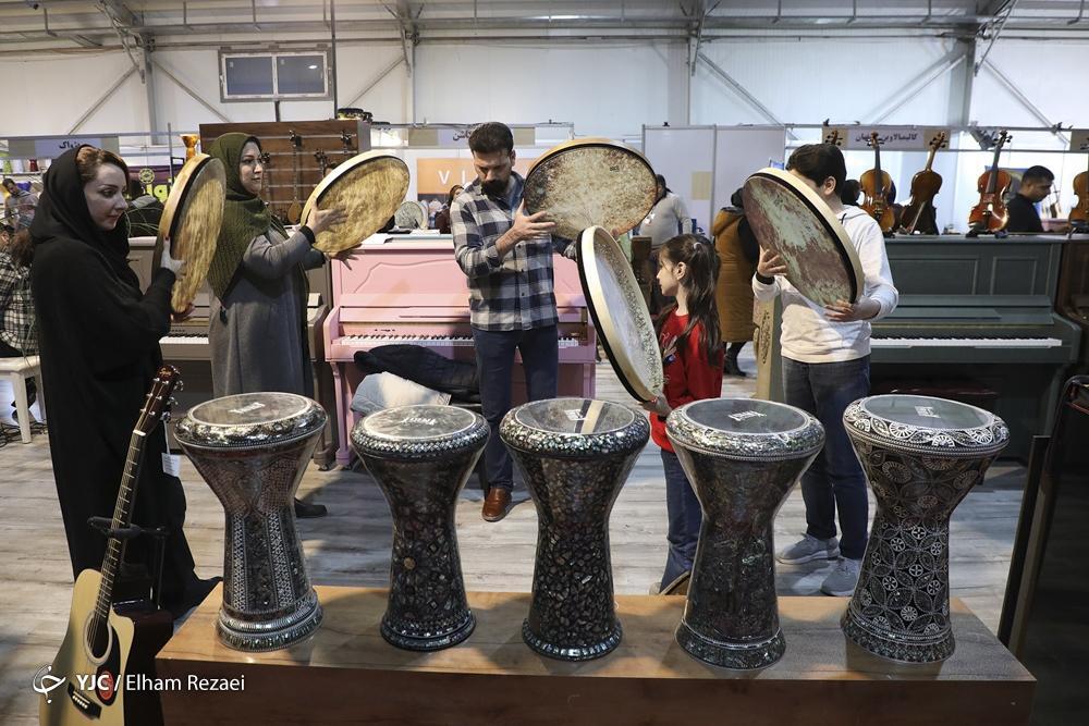 تصاویر: نخستین نمایشگاه «صنعت موسیقی» کشور