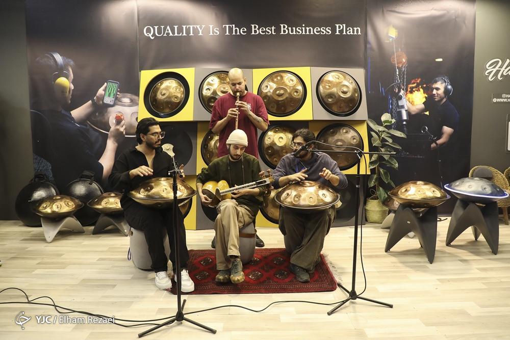 تصاویر: نخستین نمایشگاه «صنعت موسیقی» کشور