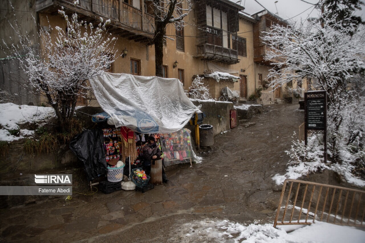تصاویر: طبیعت برفی ماسوله