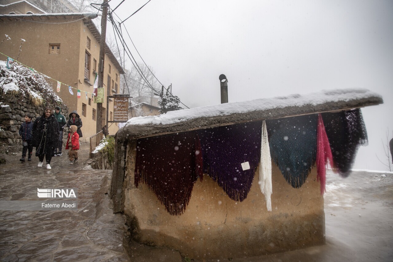 تصاویر: طبیعت برفی ماسوله