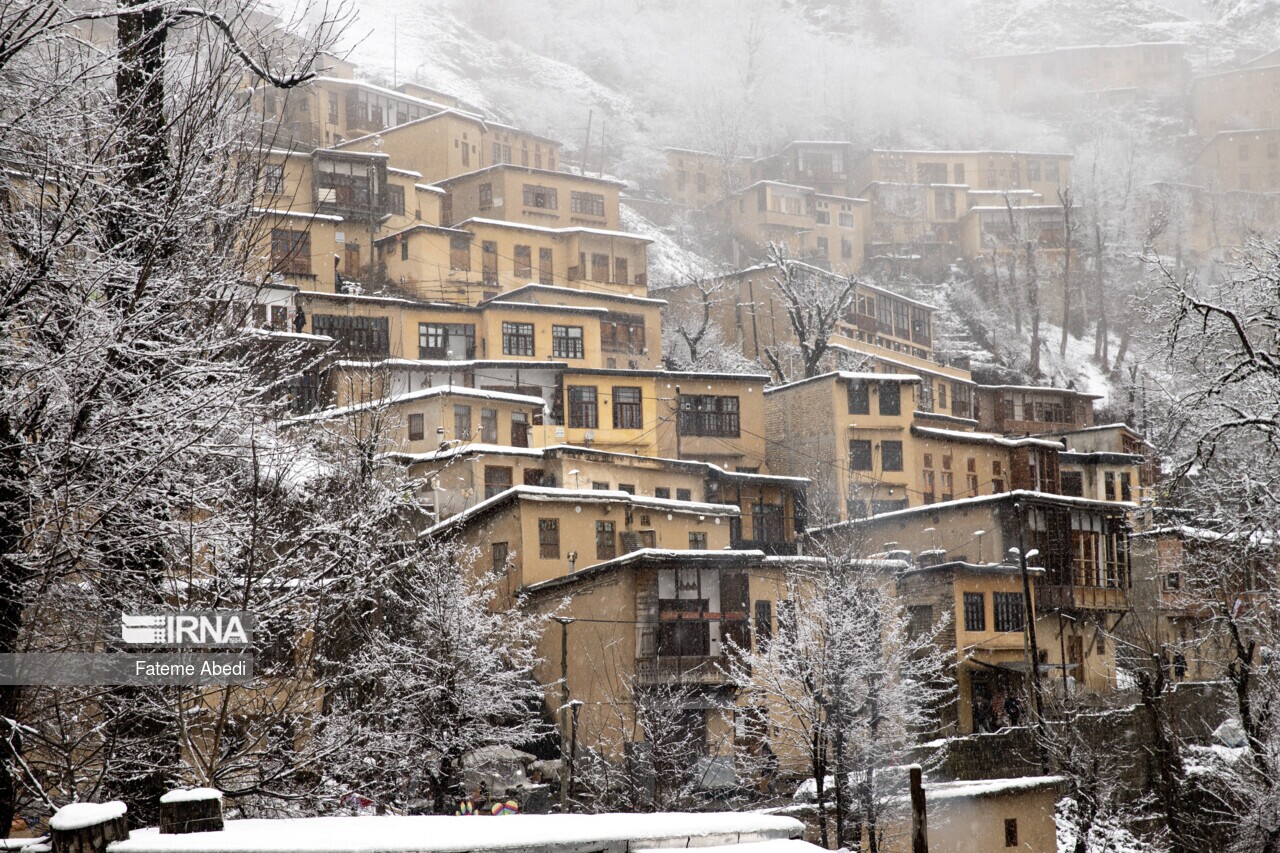 تصاویر: طبیعت برفی ماسوله